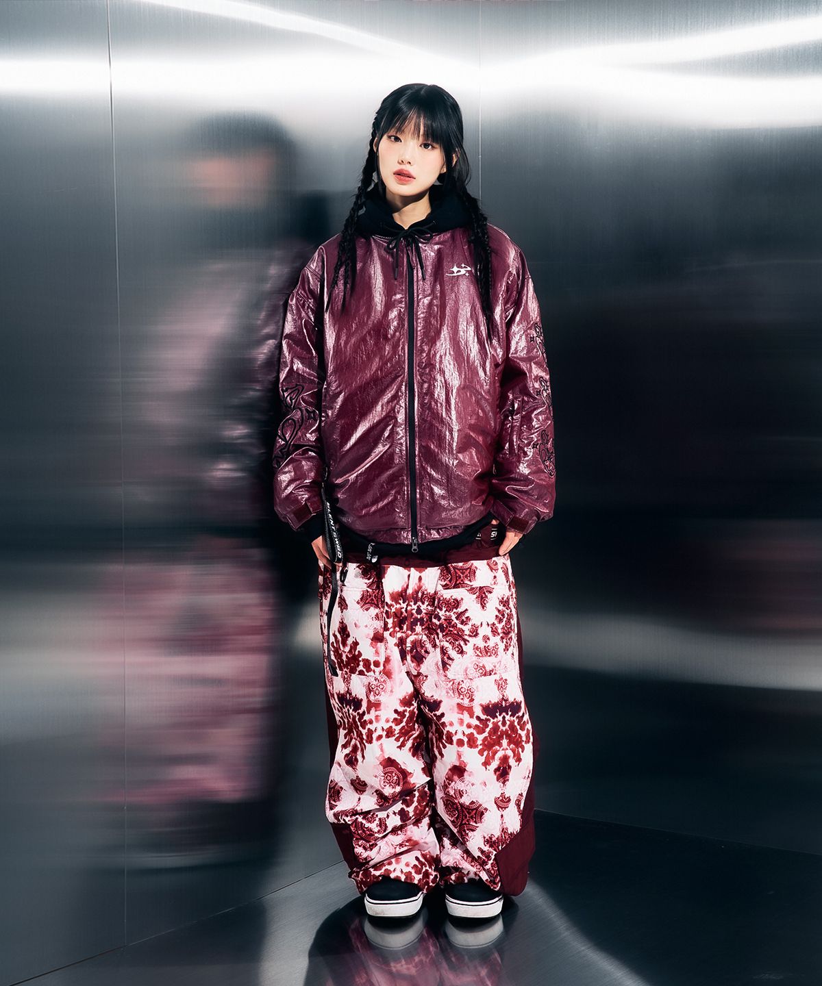 블렌트(BLENT) DRAW PANTS WINE