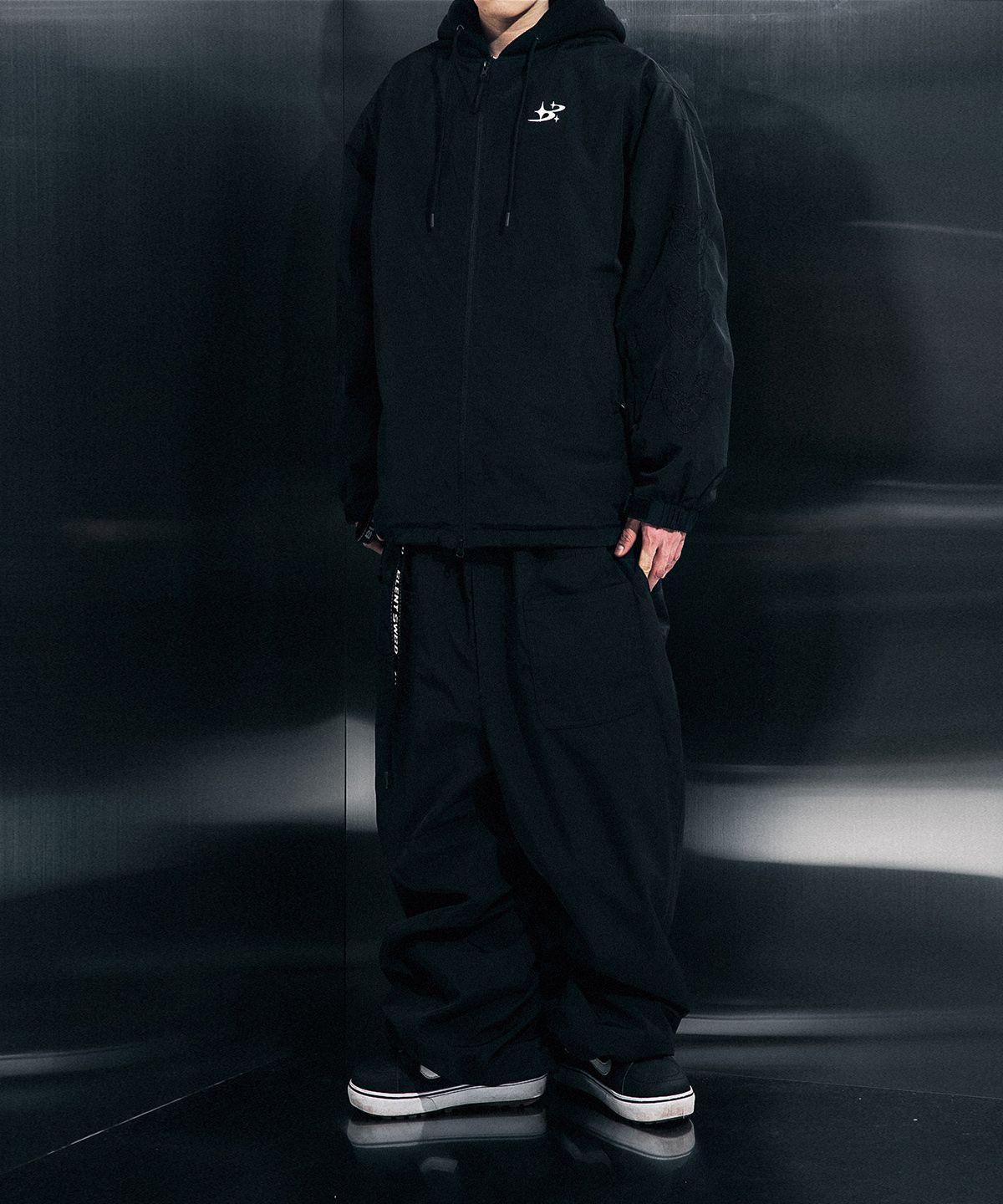 블렌트(BLENT) DRAW PANTS BLACK