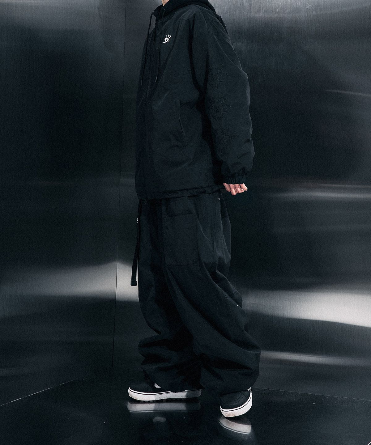 블렌트(BLENT) DRAW PANTS BLACK