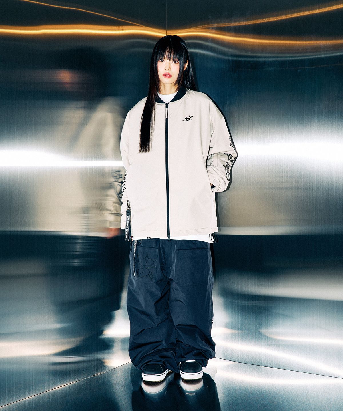 블렌트(BLENT) DRAW PANTS BLACK