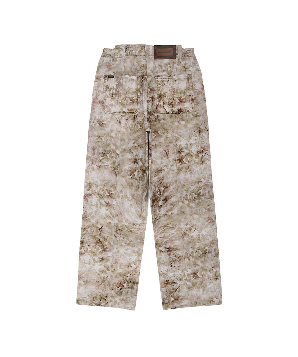 앤더슨벨(ADSB ANDERSSON BELL) FLOWER PRINTED WIDE-LEG JEANS apa874m(BEIGE)