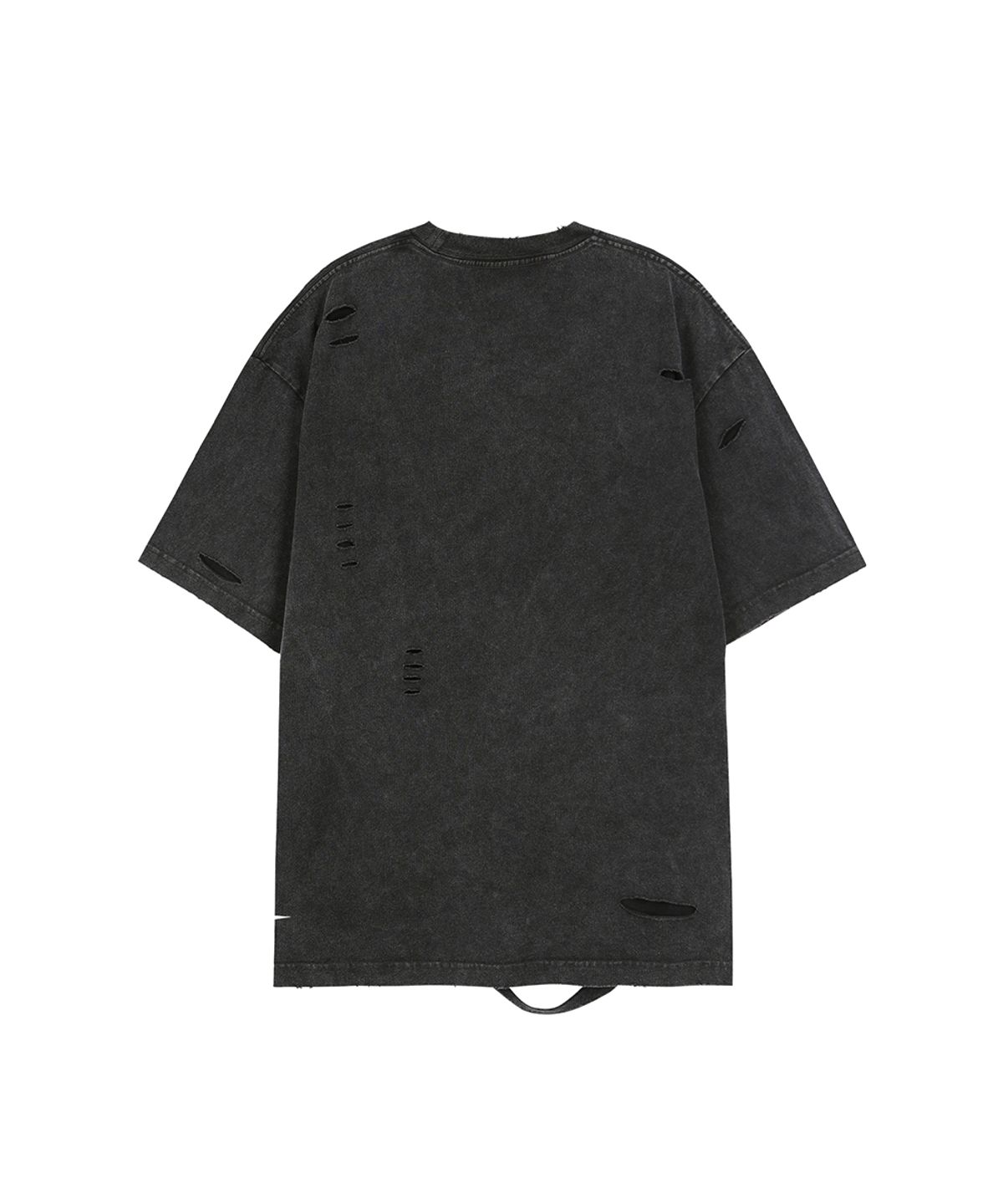 앤더슨벨(ADSB ANDERSSON BELL) LAYERED LIVE PRINTED T-SHIRT atb1510w(CHARCOAL)