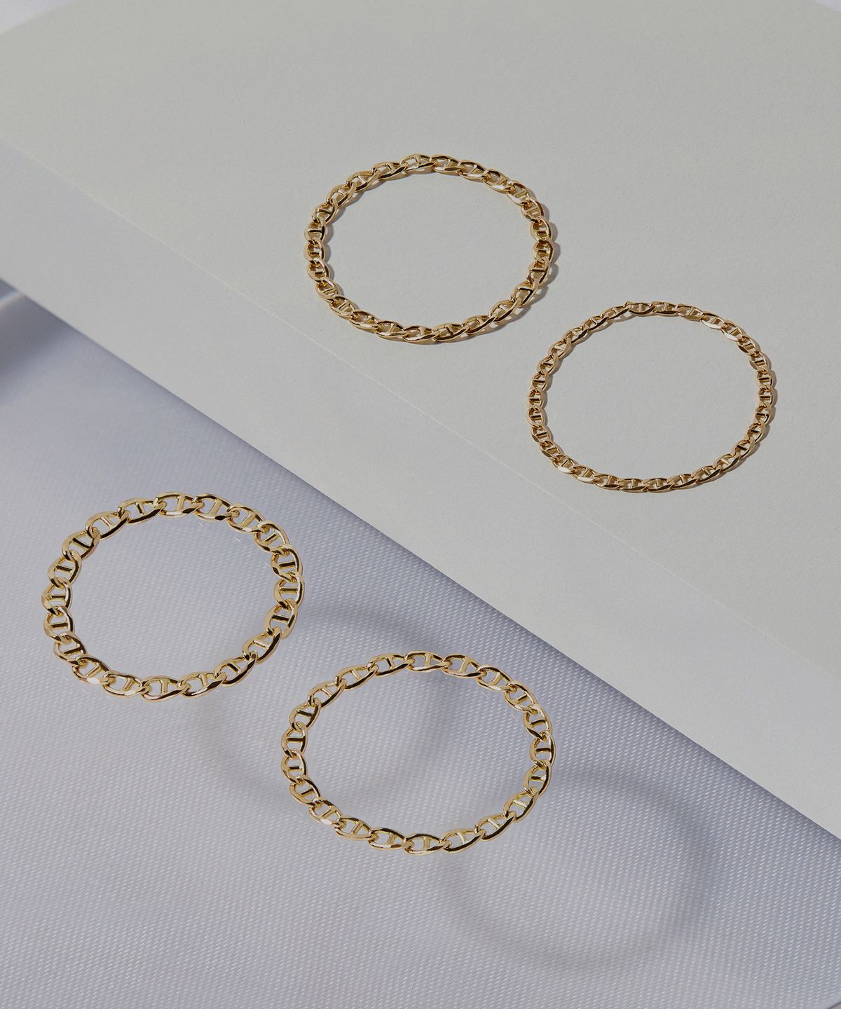 엘렌쥬얼리(HELENE JEWELRY) 14K 사다리 체인 반지