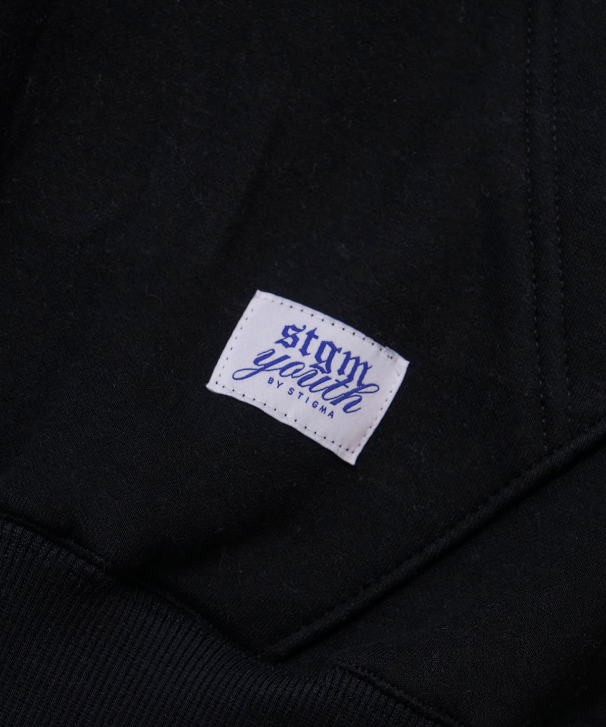 스티그마(STIGMA) [STGM youth] BABY HOODIE BLK