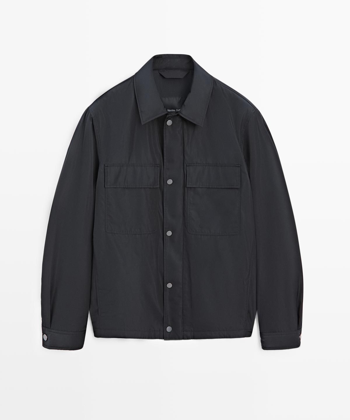 마시모두띠(MASSIMO DUTTI) 포켓 디테일 water-repellent 오버셔츠