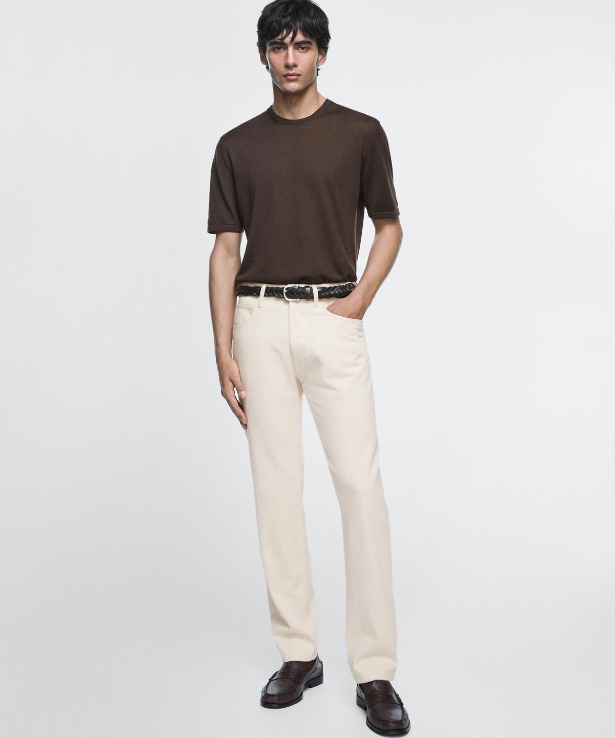 마시모두띠(MASSIMO DUTTI) 테이퍼드핏 진