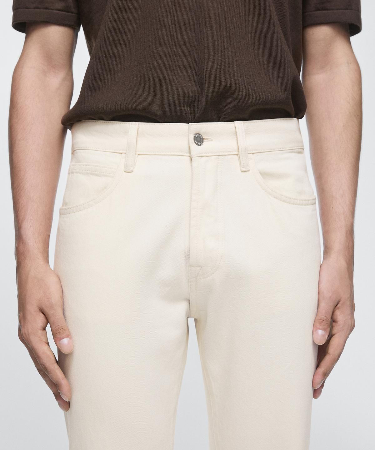 마시모두띠(MASSIMO DUTTI) 테이퍼드핏 진