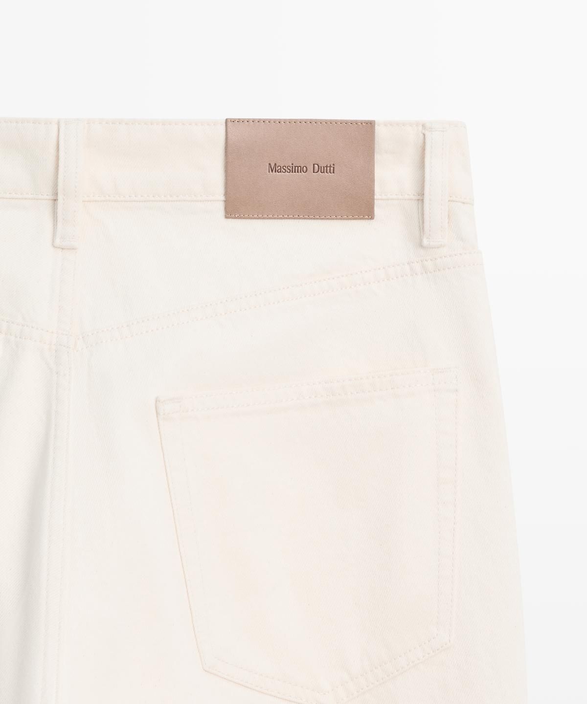 마시모두띠(MASSIMO DUTTI) 테이퍼드핏 진