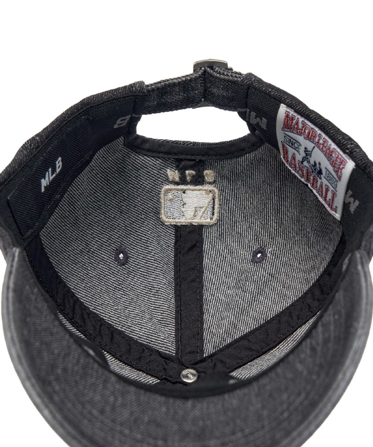 엠엘비 키즈(MLB KIDS) 피그먼트 워싱 볼캡 NY (Black)