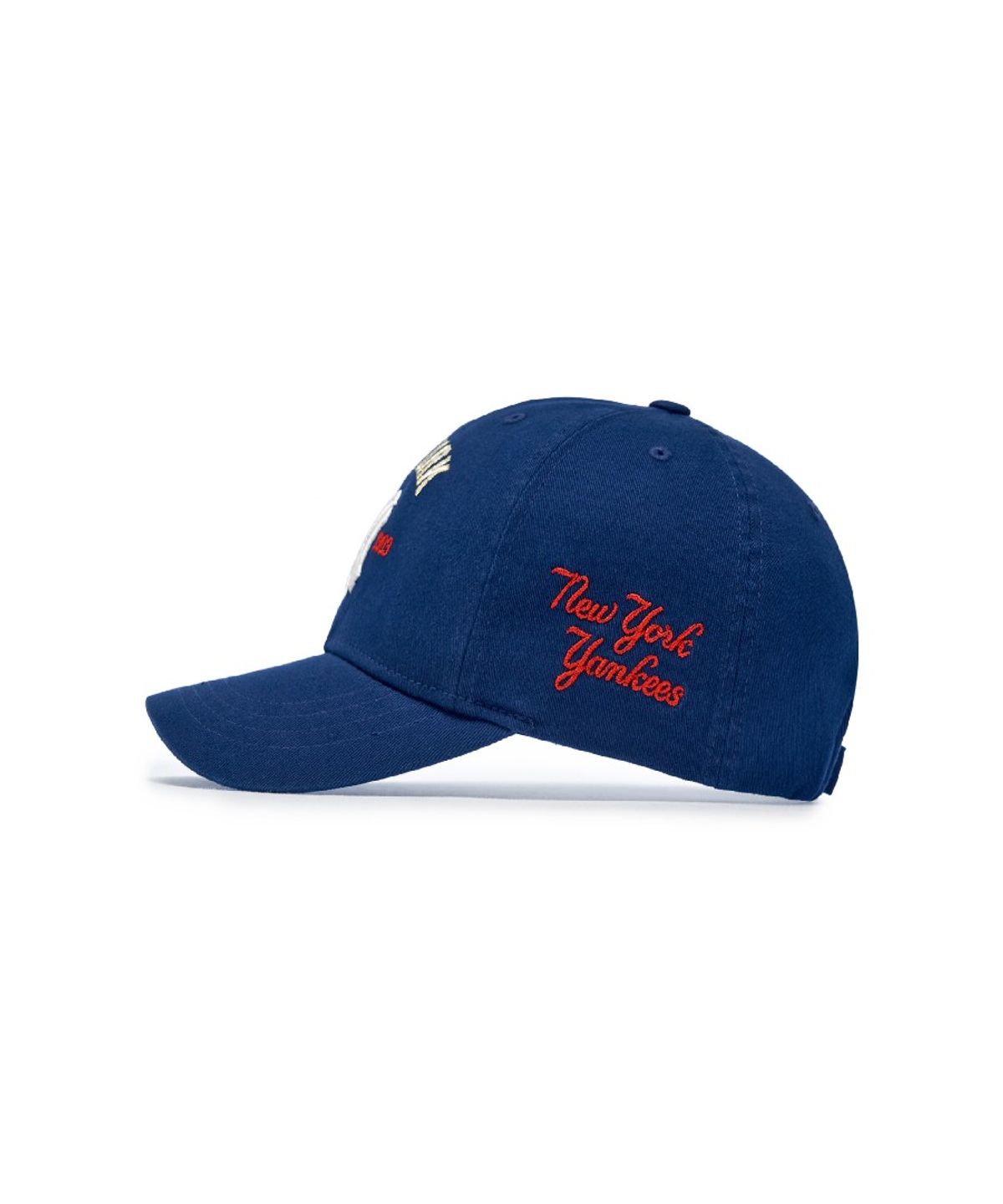 엠엘비 키즈(MLB KIDS) 쿠퍼스 로고 워싱 볼캡 NY (Navy)