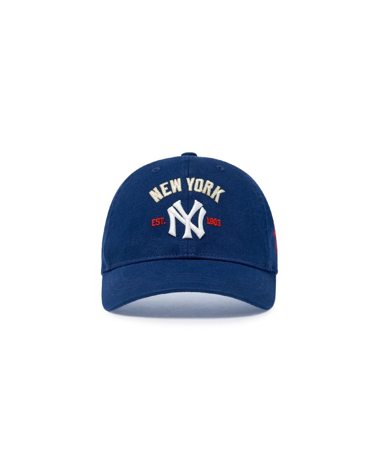 엠엘비 키즈(MLB KIDS) 쿠퍼스 로고 워싱 볼캡 NY (Navy)