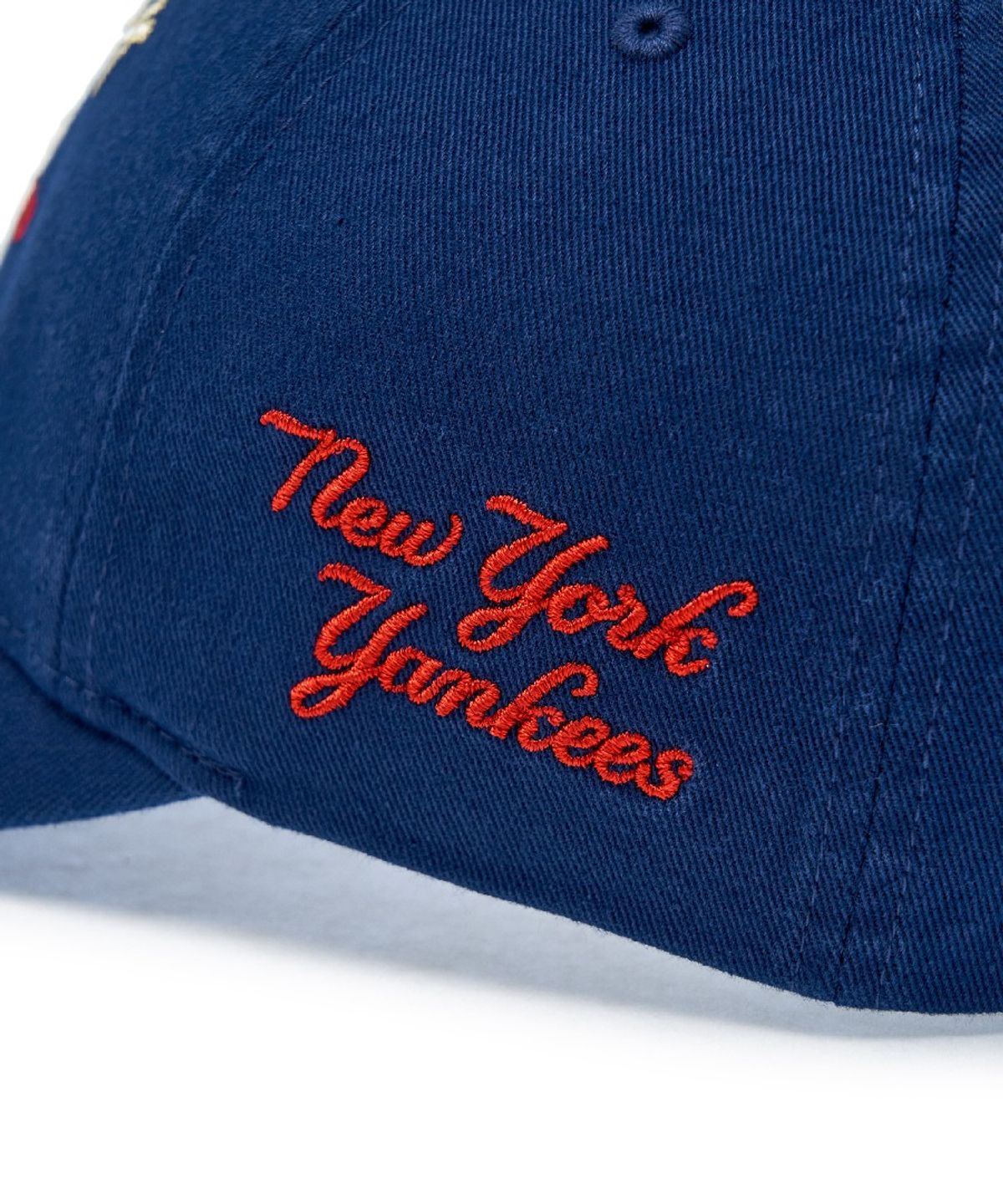 엠엘비 키즈(MLB KIDS) 쿠퍼스 로고 워싱 볼캡 NY (Navy)