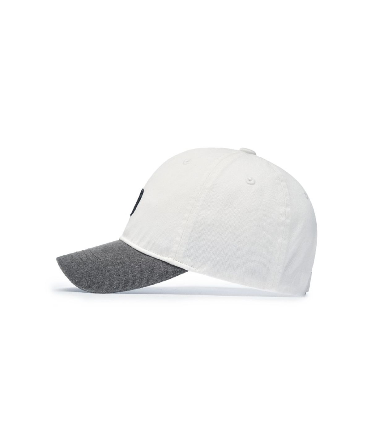 엠엘비 키즈(MLB KIDS) 피그먼트 워싱 배색 볼캡 NY (Charcoal Grey)