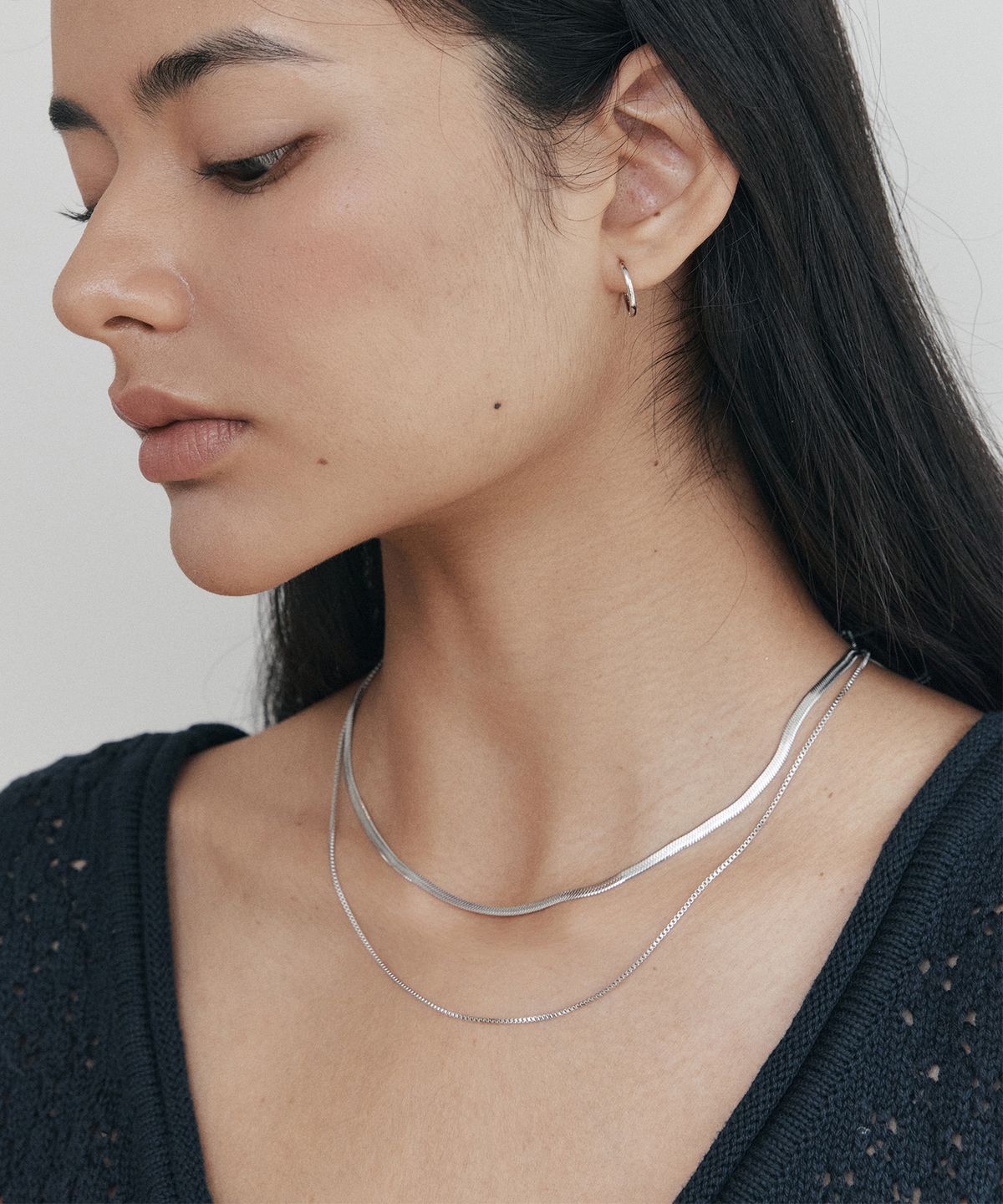 아티카 로우(ATTICA RAW) Lain Twin Necklace / NBS024