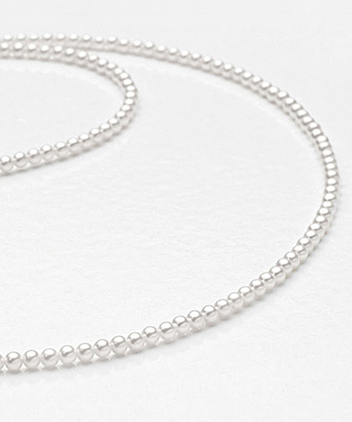 아티카 로우(ATTICA RAW) [실버925/오스트리아진주] Essential Classic Pearl Necklace / NAS027