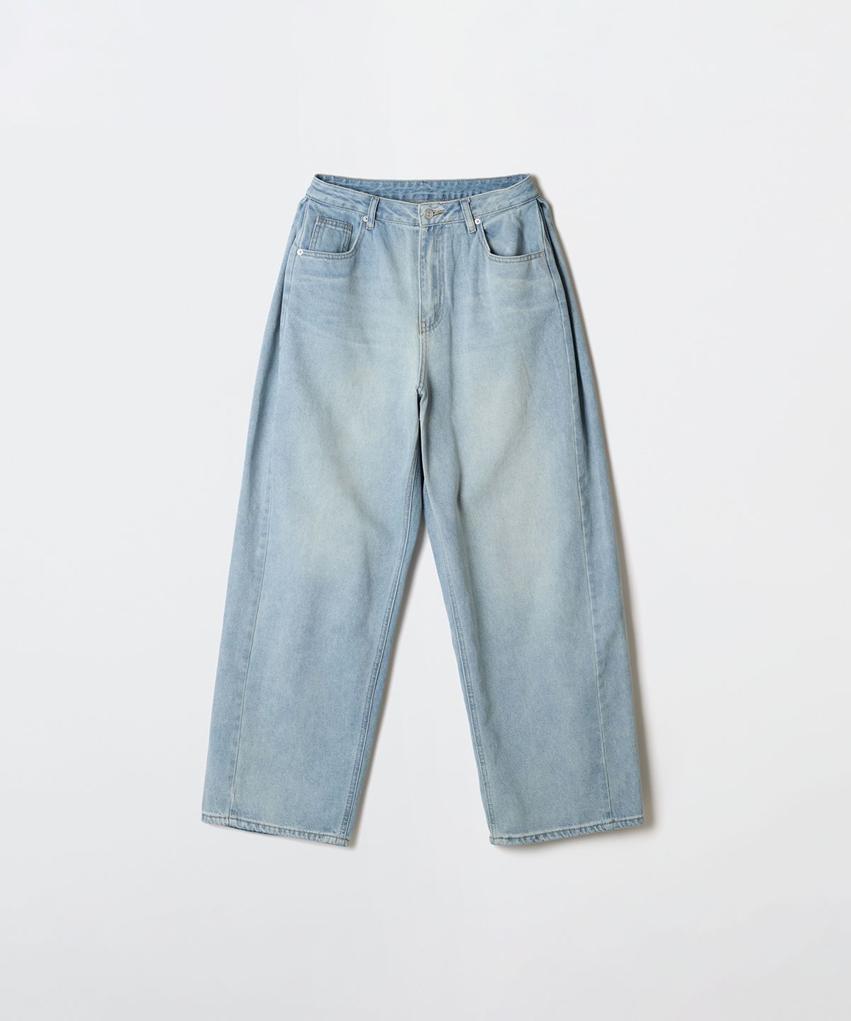 스파오(SPAO) 여성 벌룬 와이드 진_SPTJG23G53