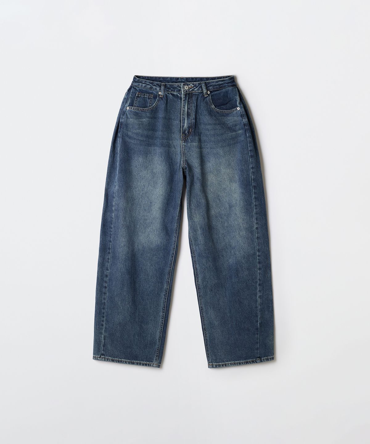 스파오(SPAO) 여성 벌룬 와이드 진_SPTJG23G53
