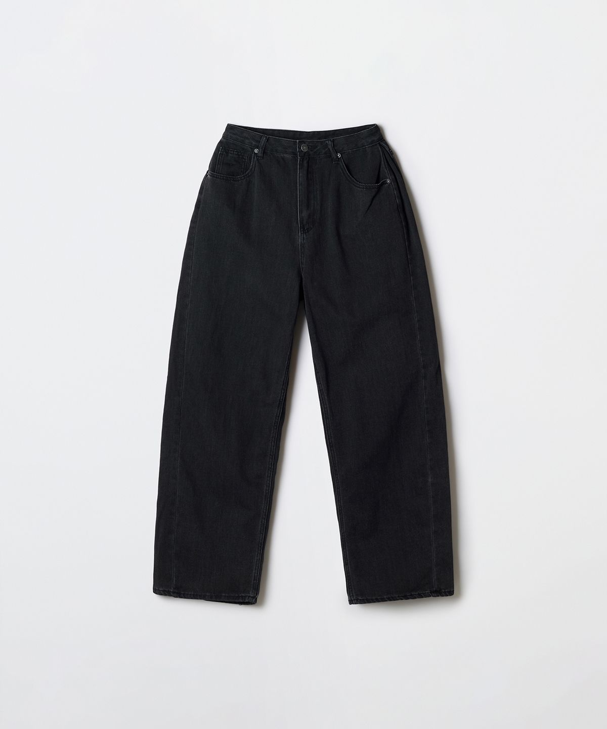 스파오(SPAO) 여성 벌룬 와이드 진_SPTJG23G53