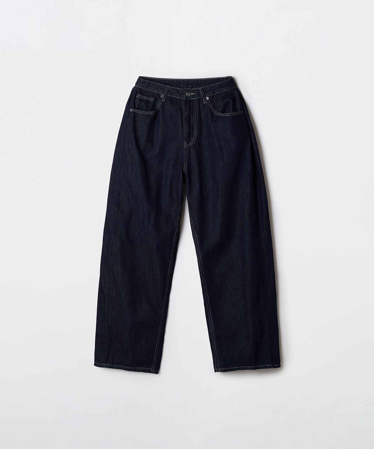 스파오(SPAO) 여성 벌룬 와이드 진_SPTJG23G53