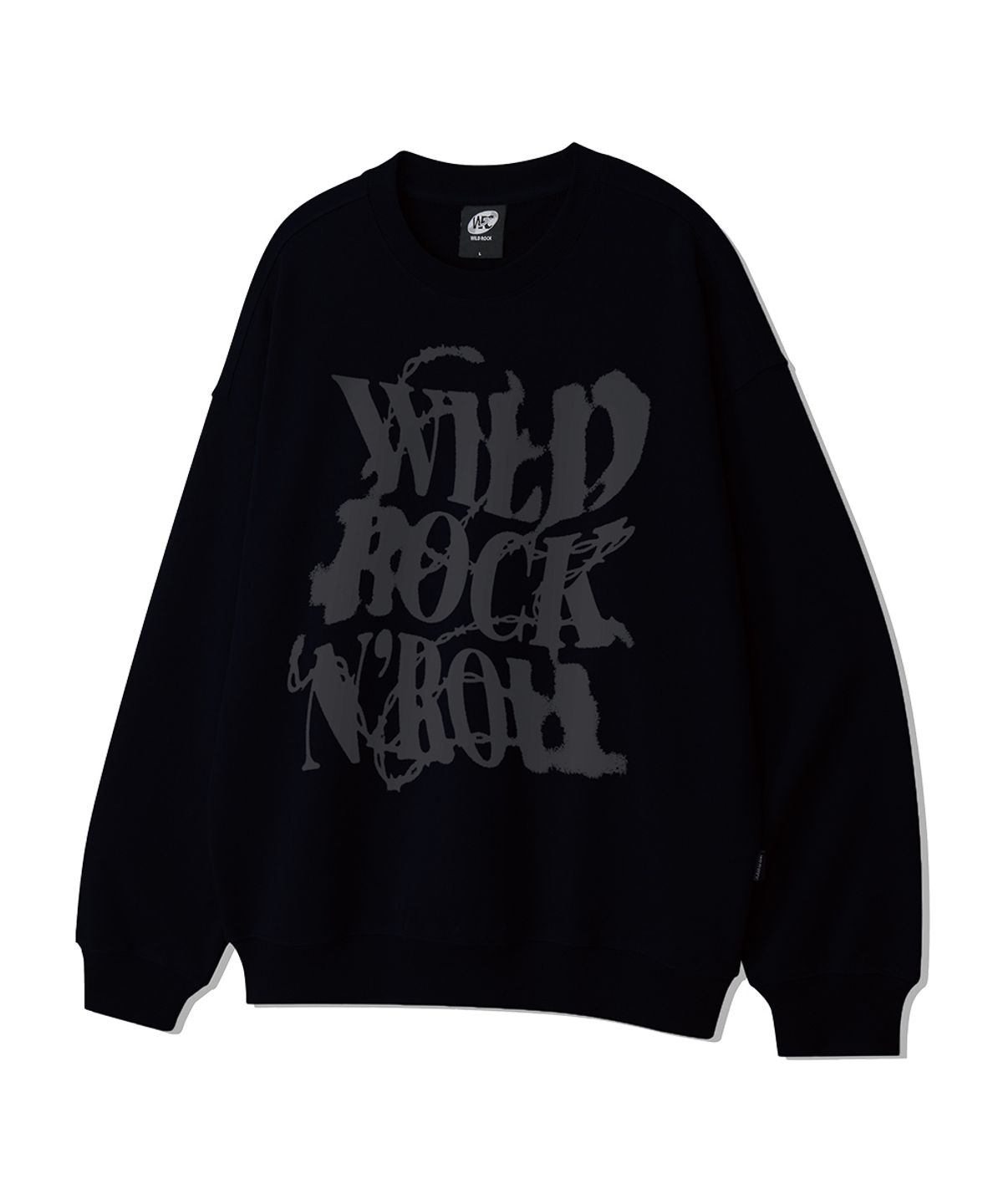 와일드락(WILDROCK) [2PACK] WILD 그래픽 오버핏 맨투맨_4 Style