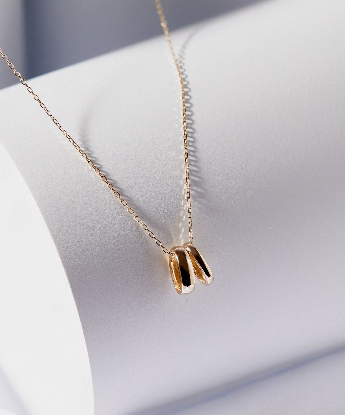 엘렌쥬얼리(HELENE JEWELRY) 14K 플랫 그레고리 목걸이