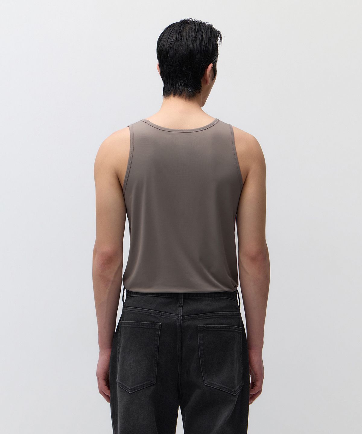 무신사 스탠다드(MUSINSA STANDARD) [쿨탠다드] 슬리브리스 언더셔츠 [토프]