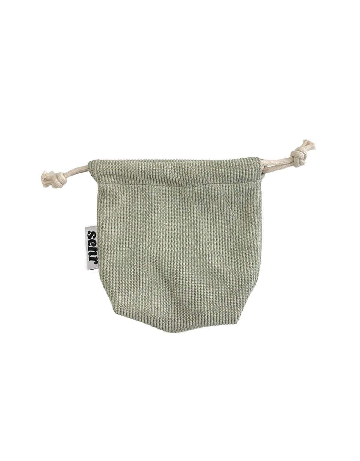 세르(SEHR) Droopy Knit Pouch (3 Colors)