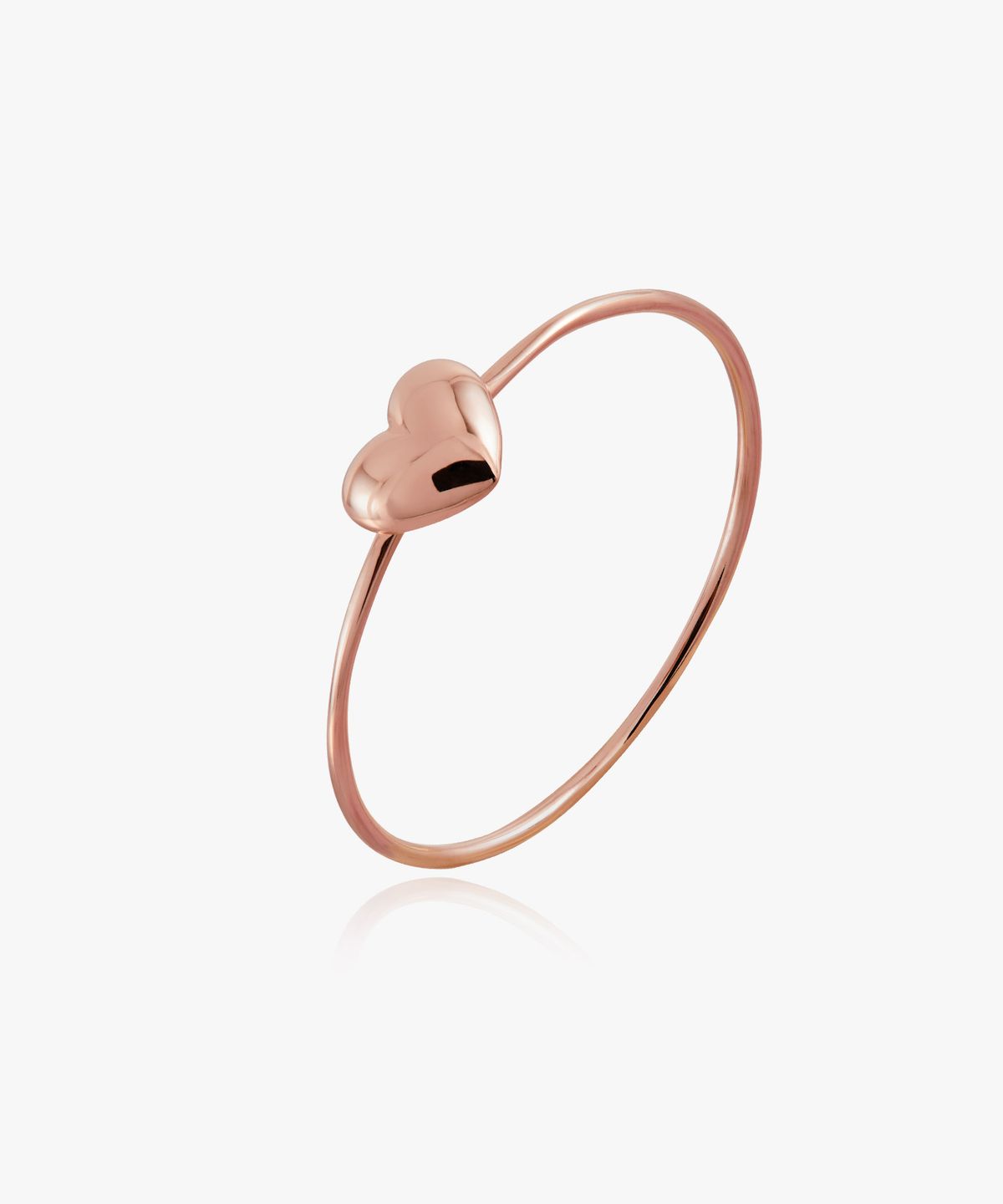 엘렌쥬얼리(HELENE JEWELRY) 14K 통통 하트 미스 링 반지
