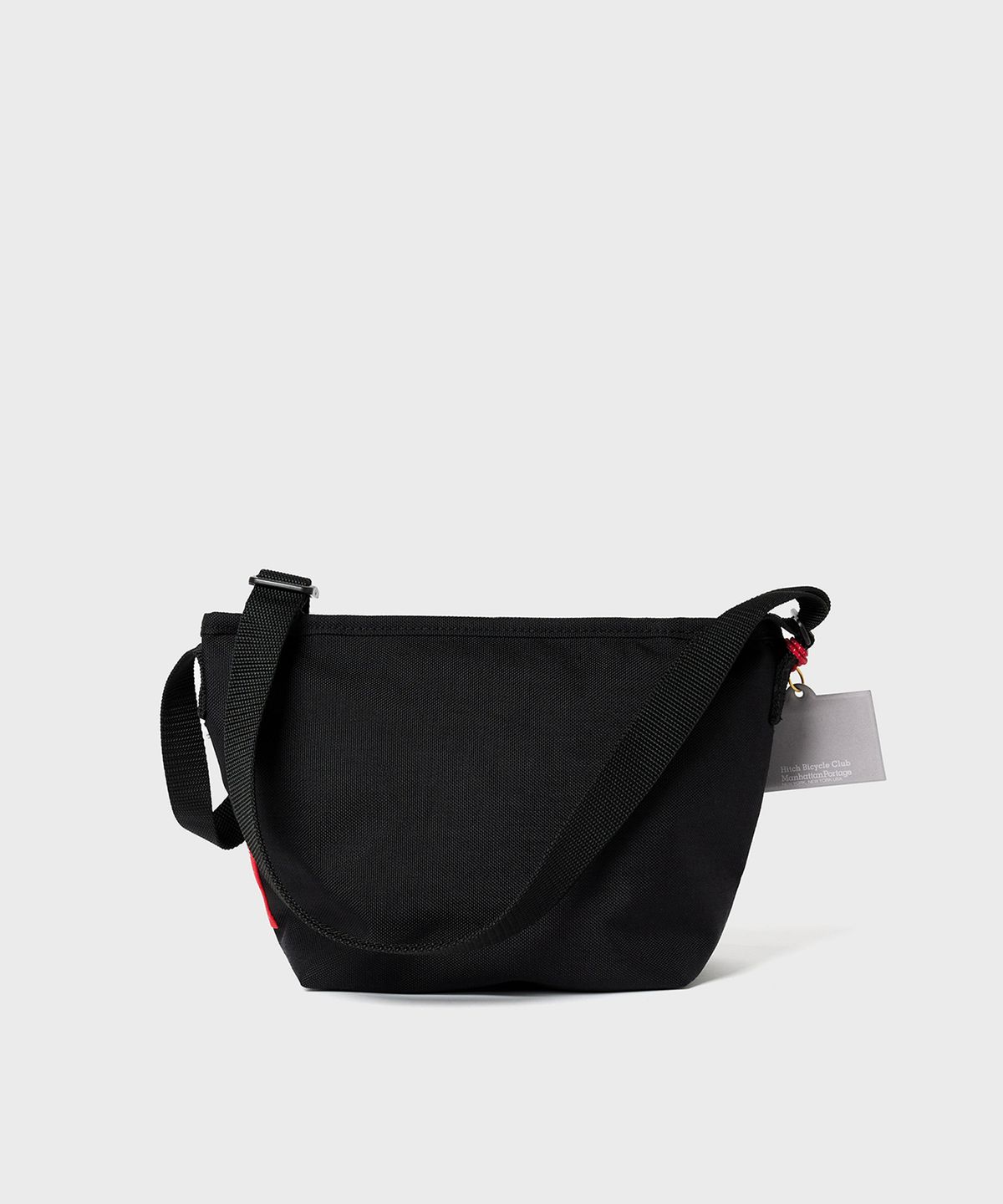 맨하탄 포티지(MANHATTAN PORTAGE) X 히치 1603 미니 NY 메신저백 BLACK