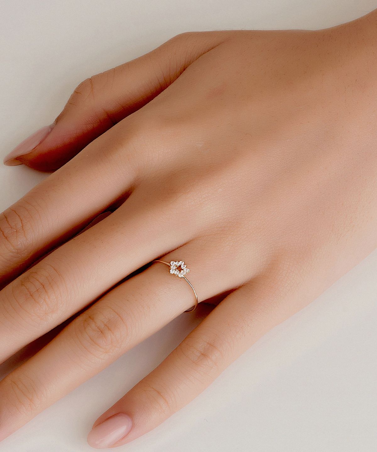 엘렌쥬얼리(HELENE JEWELRY) 14K 탈리스만 스타 미스 링 반지