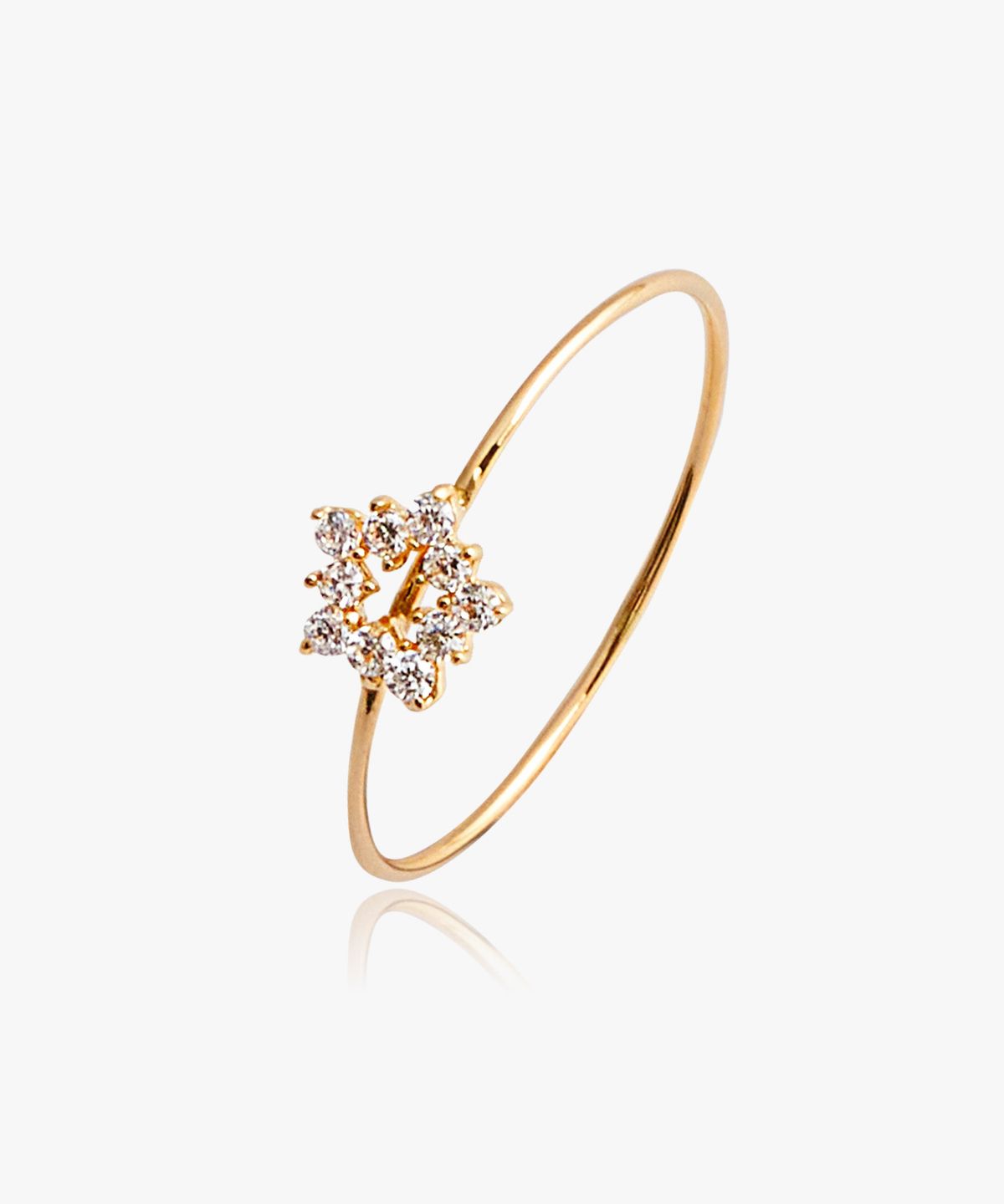 엘렌쥬얼리(HELENE JEWELRY) 14K 탈리스만 스타 미스 링 반지