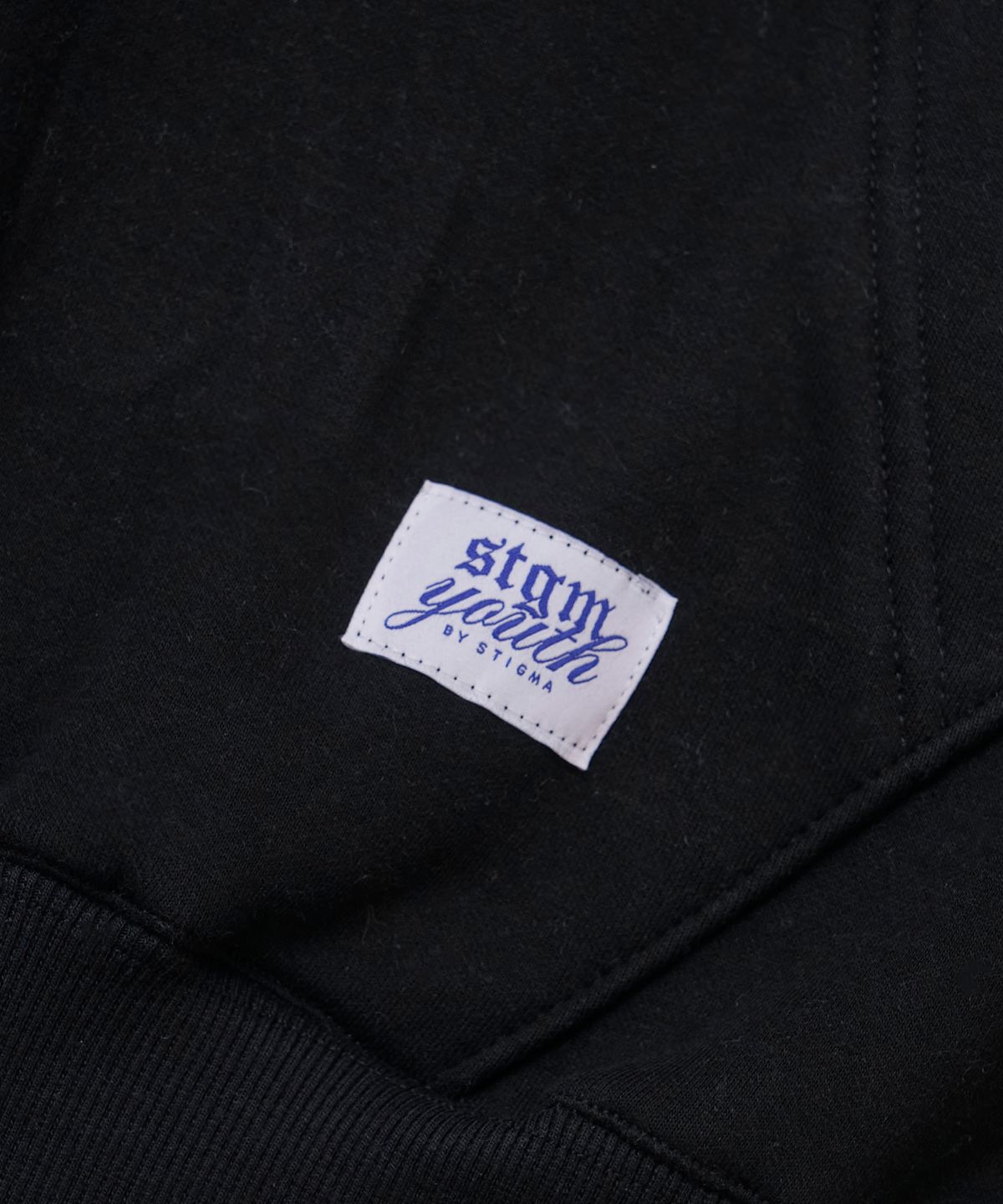 스티그마(STIGMA) [STGM youth] ROSE HOODIE BLK