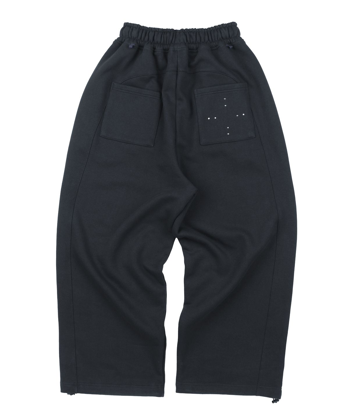 언노운컴노멀(UNKNOWNCOMENORMAL) Symbol Crystal Sweat Pants [CHARCOAL]
