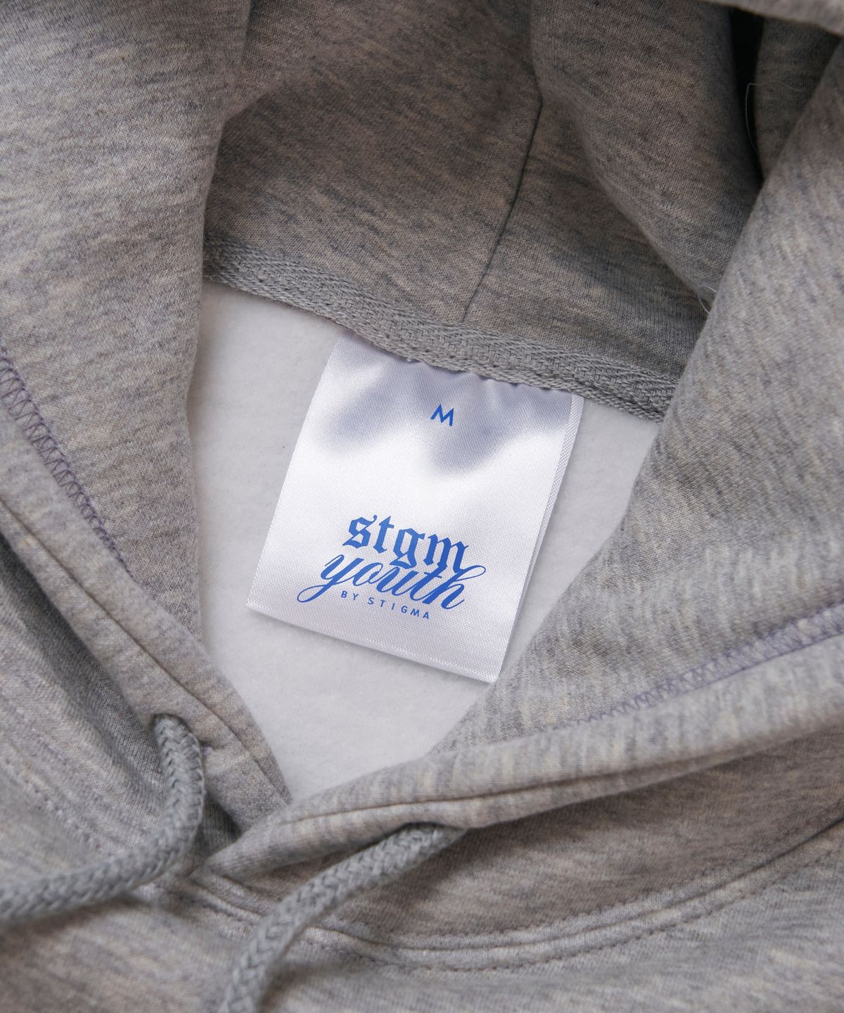 스티그마(STIGMA) [STGM youth] SQUARE HOODIE MLG
