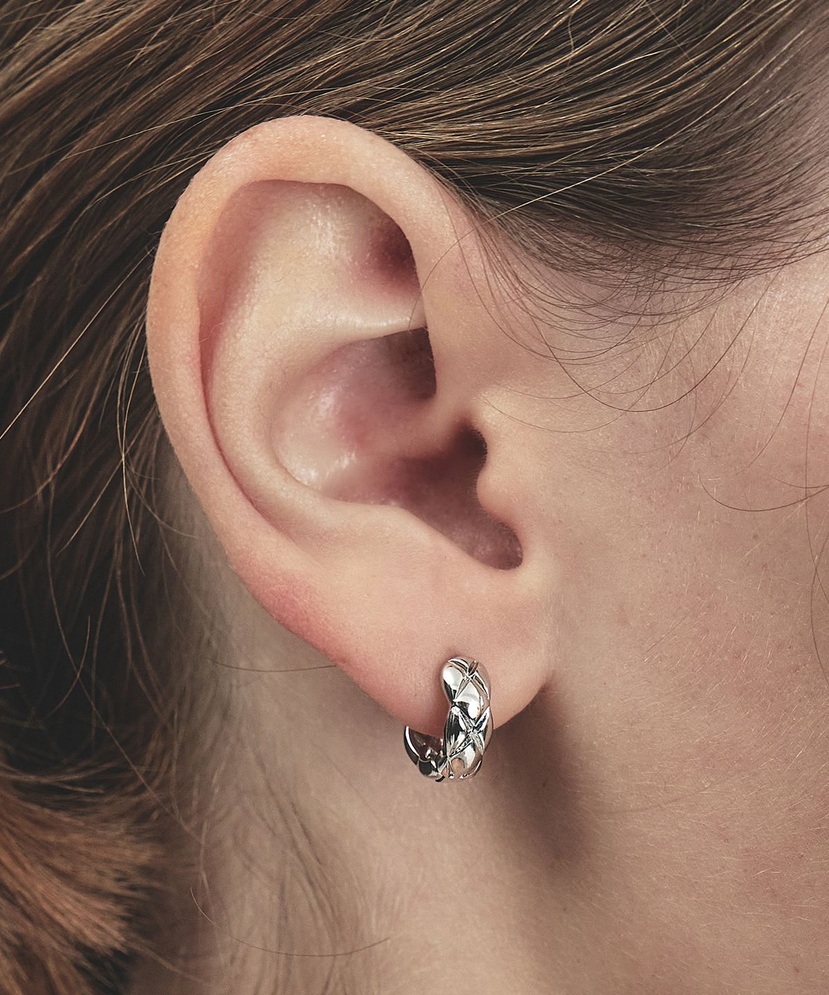 아티카 로우(ATTICA RAW) Trellis Curve Earrings / EBS025