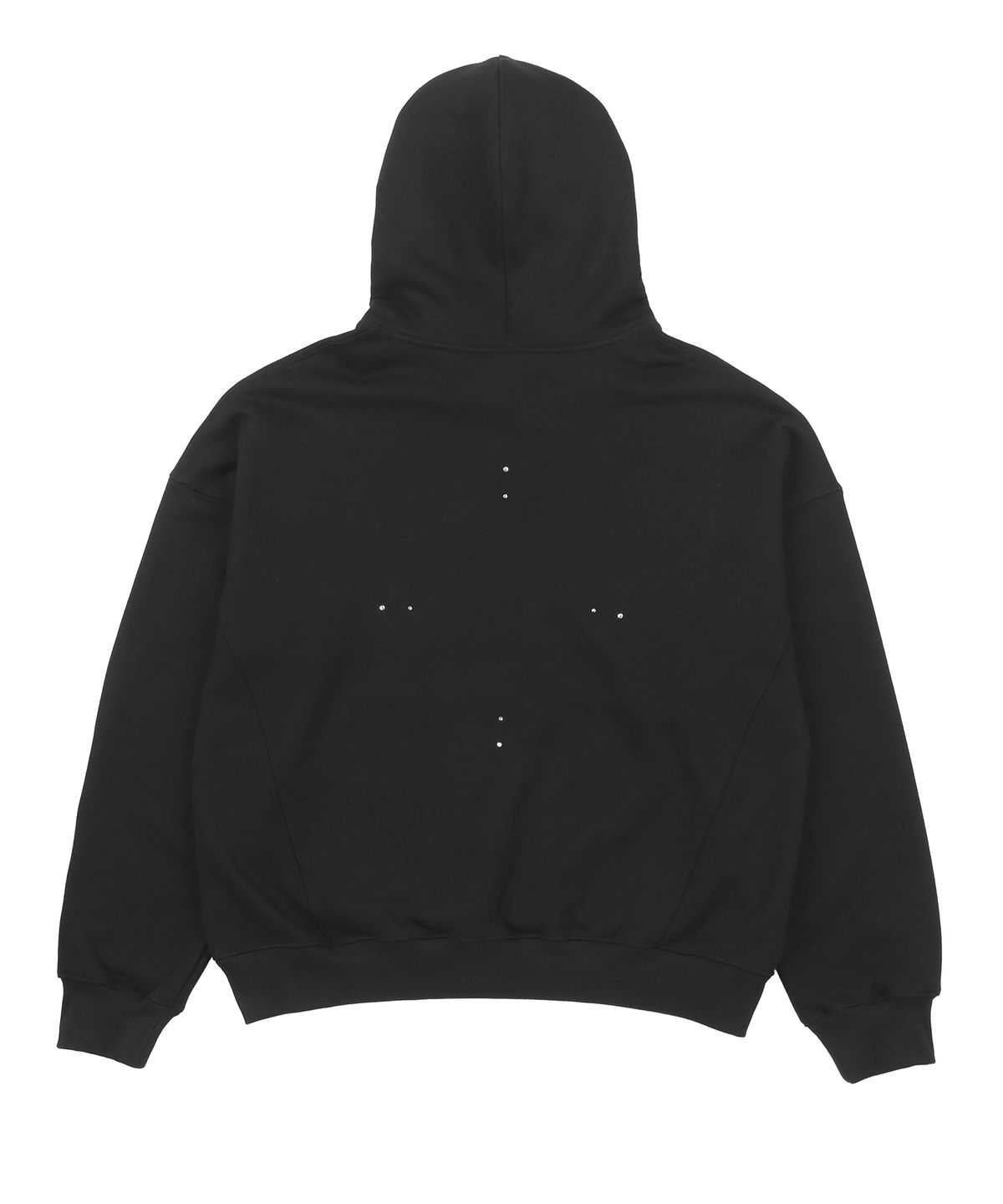 언노운컴노멀(UNKNOWNCOMENORMAL) Symbol Crystal Hoodie [BLACK]