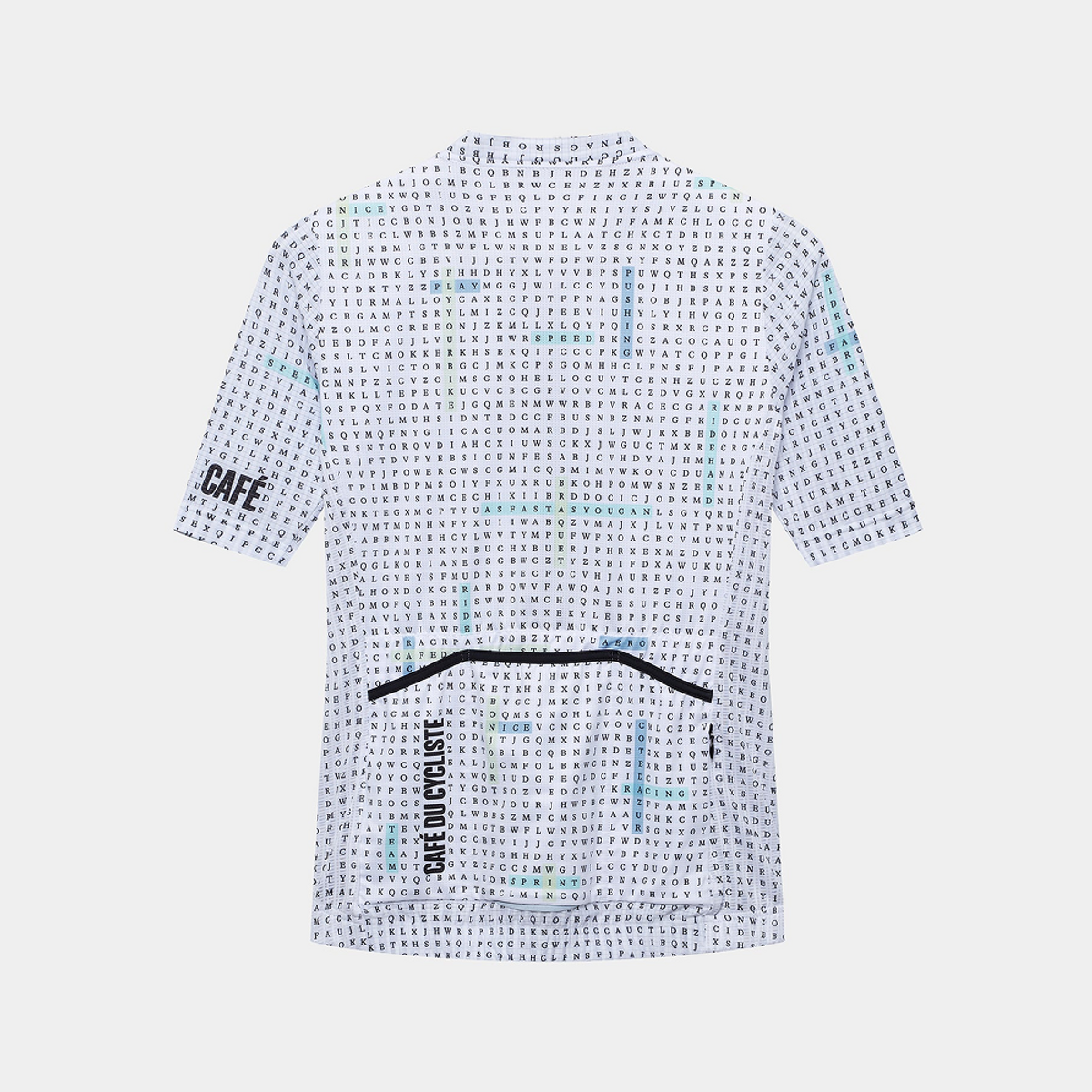 카페 드 사이클리스트(CAFE DU CYCLISTE) 엔젤린 레이스 반팔 져지 히든 워드 옐로우 남성