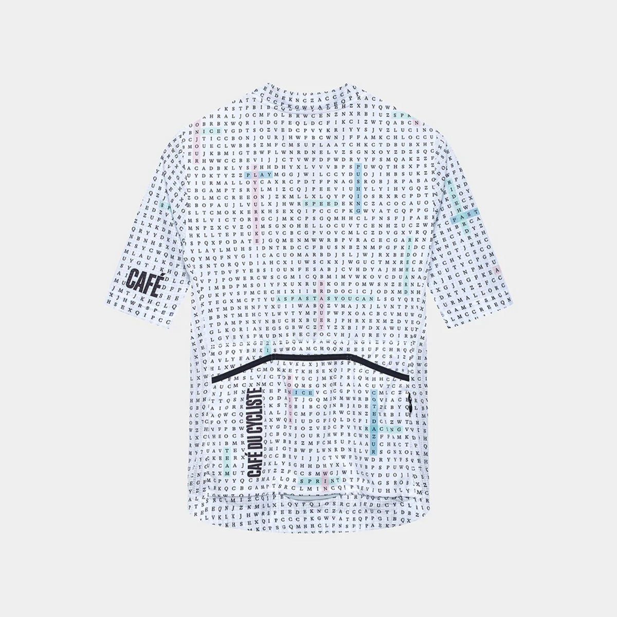 카페 드 사이클리스트(CAFE DU CYCLISTE) 엔젤린 레이스 반팔 져지 히든 워드 플러시 여성