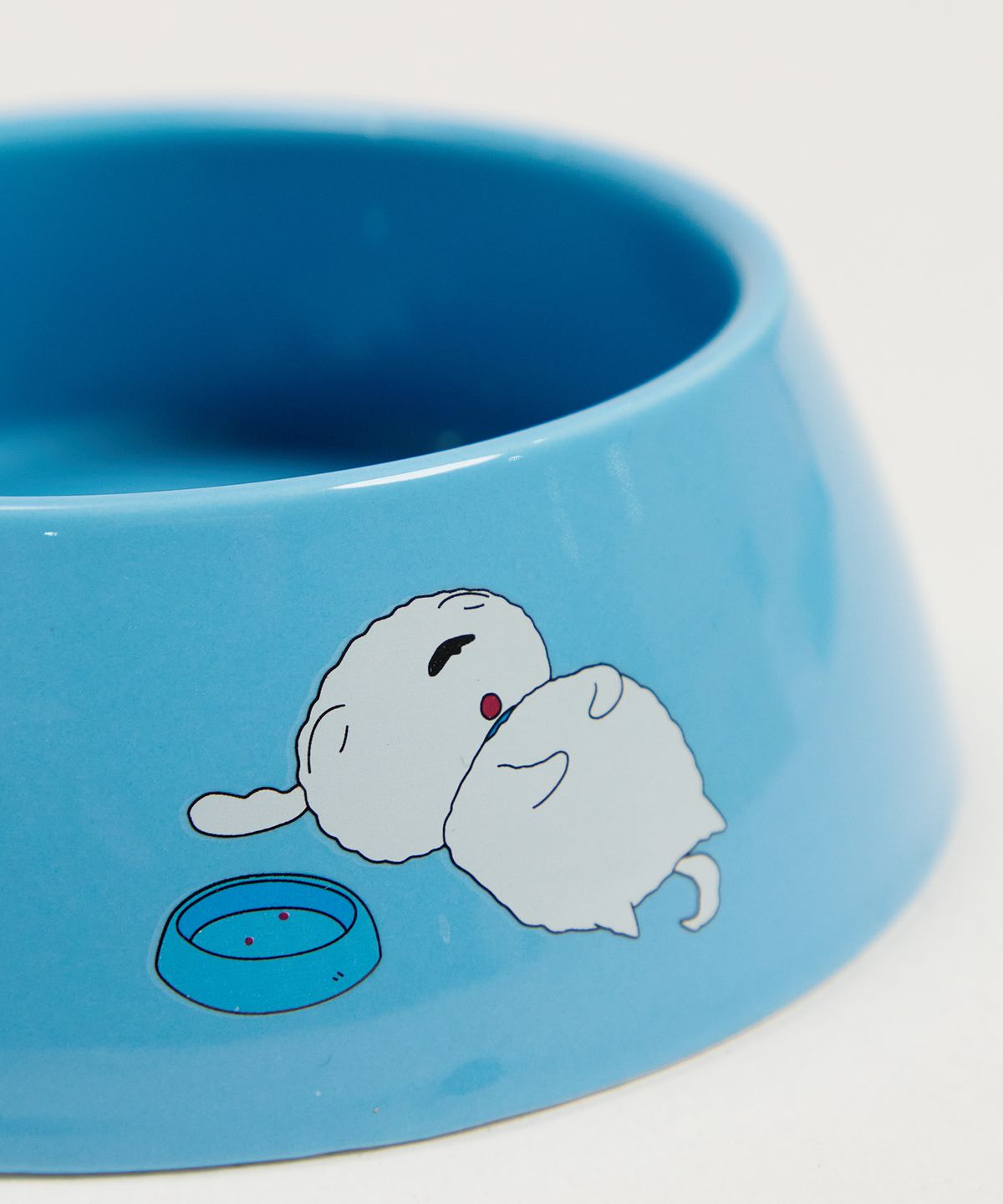 댄꼼마(DANCOMMA) 짱구 흰둥이 밥그릇