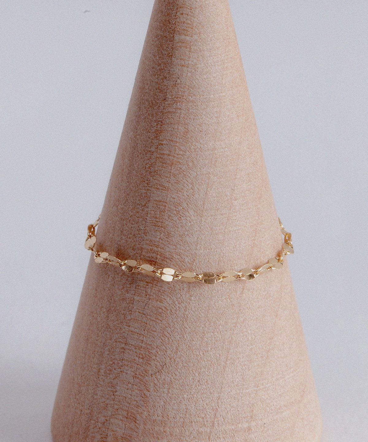 엘렌쥬얼리(HELENE JEWELRY) 14K 타이니 아몬드 체인 반지