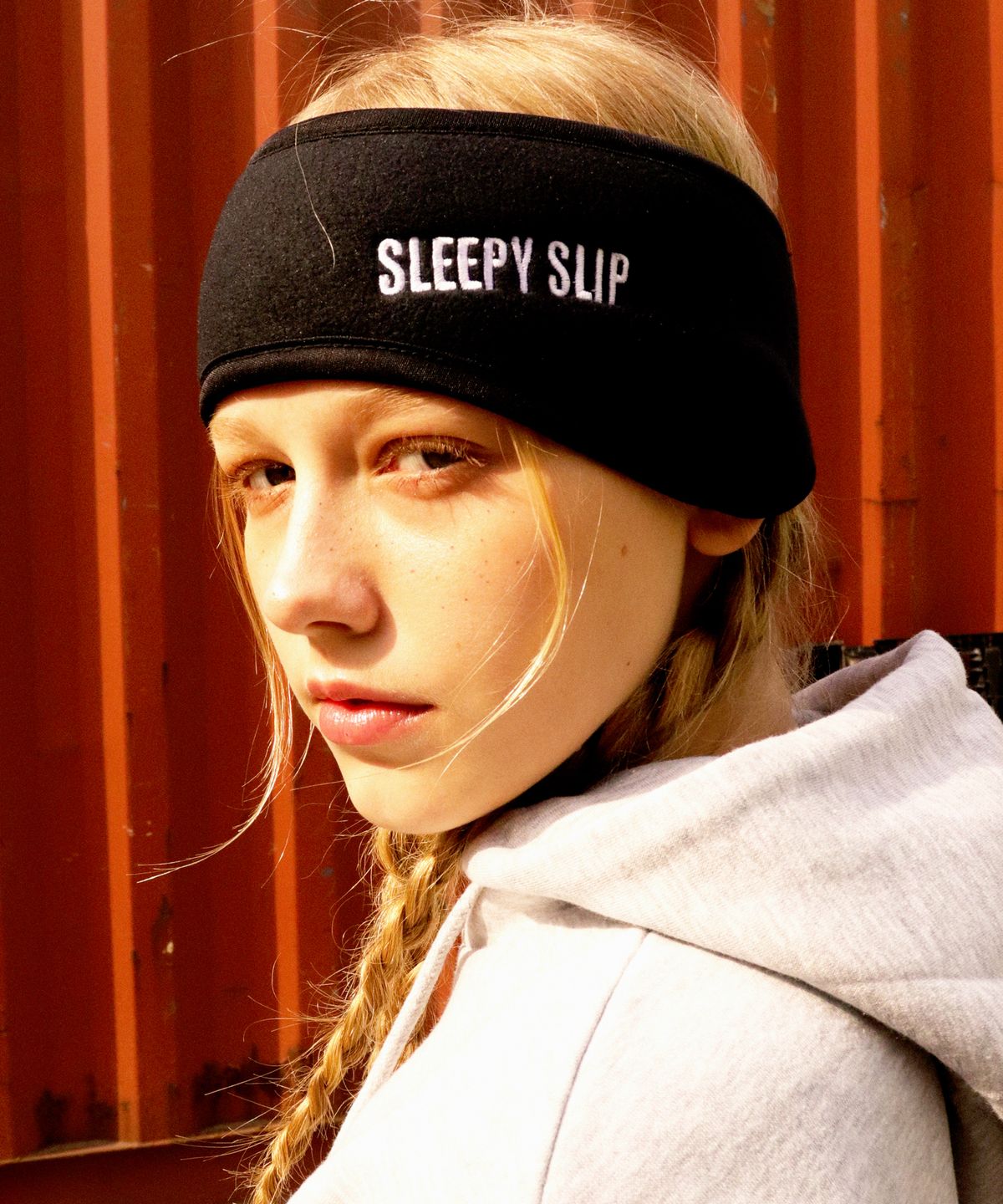 슬리피슬립(SLEEPYSLIP) COZY BLACK EARMUFF