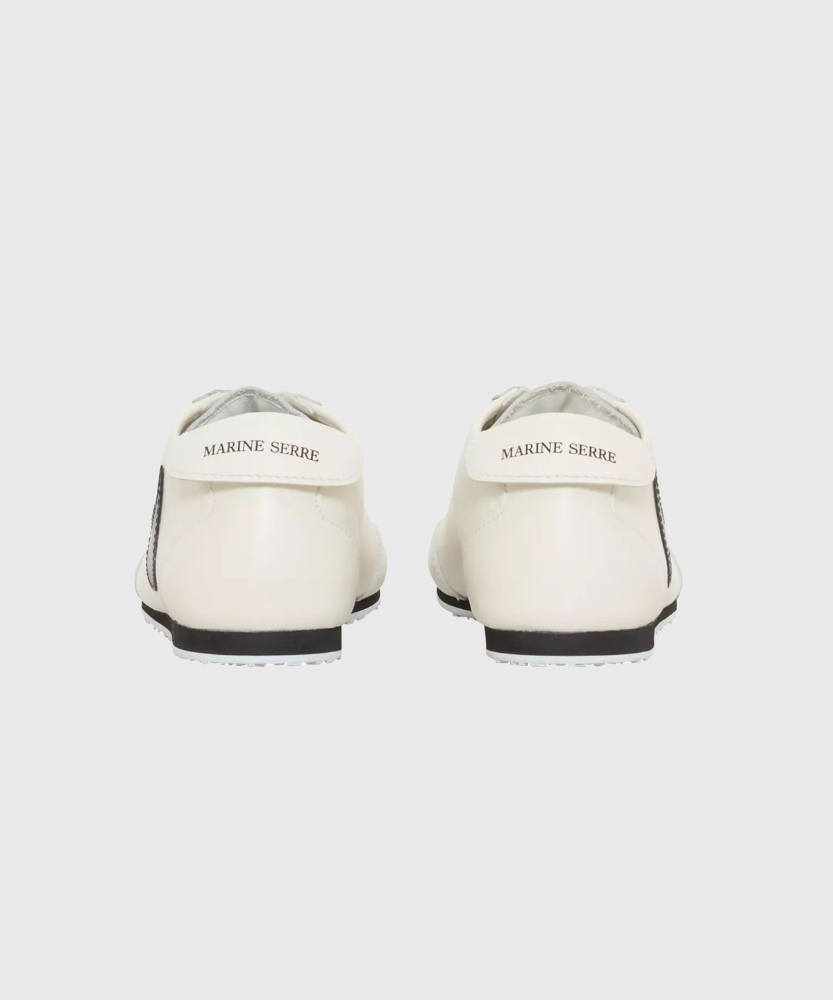 마린 세르(MARINE SERRE) (W) 매트 레더 MS 아스트라 오프 화이트 MATTE LEATHER MS ASTRA WH20 OFF WHITE