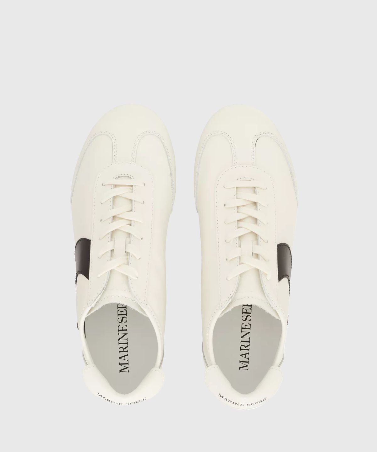 마린 세르(MARINE SERRE) (M) 맨즈 매트 레더 MS 아스트라 오프 화이트 MATTE LEATHER MS ASTRA WH20 OFF WHITE