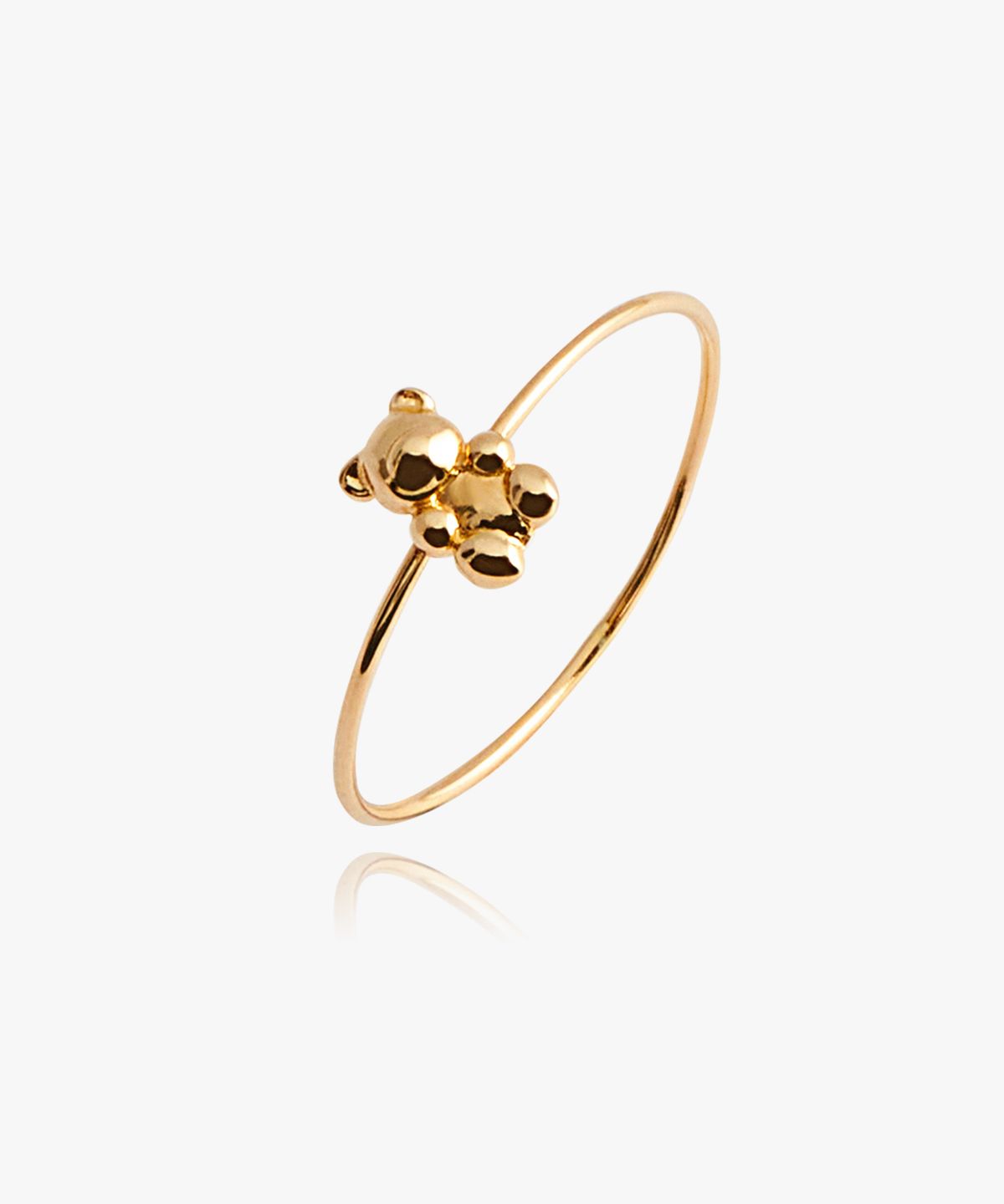 엘렌쥬얼리(HELENE JEWELRY) 14K 스몰 베어 미스 링  반지