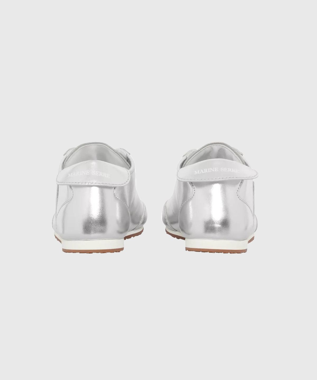 마린 세르(MARINE SERRE) (M) 맨즈 메탈릭 레더 MS 아스트라 실버 METALLIC LEATHER MS ASTRA MT10 SILVER