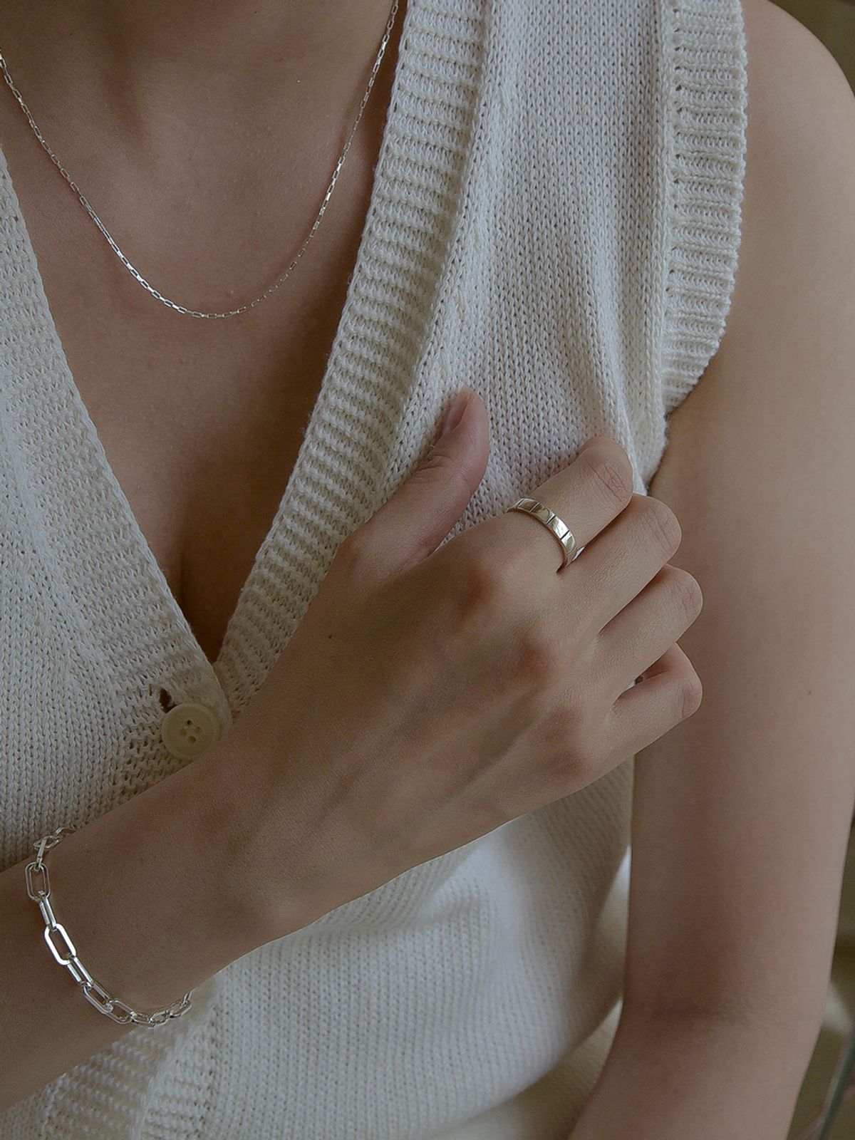 레트로핑거(RETROFINGER) silver925 Right angle #SN212