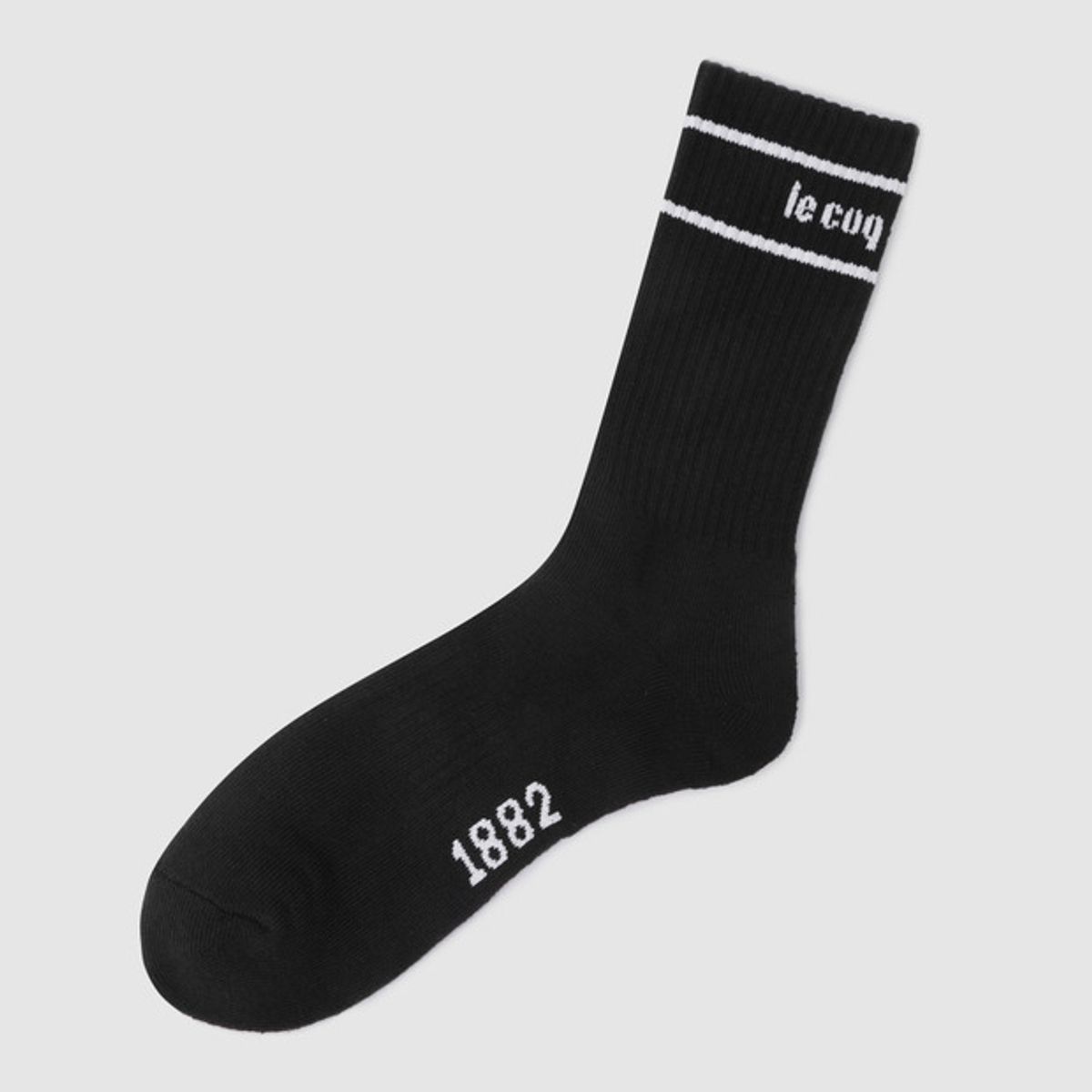 르꼬끄(LECOQ) 쿠션 2PACK 번들 하이삭스 블랙 QR123ASC14