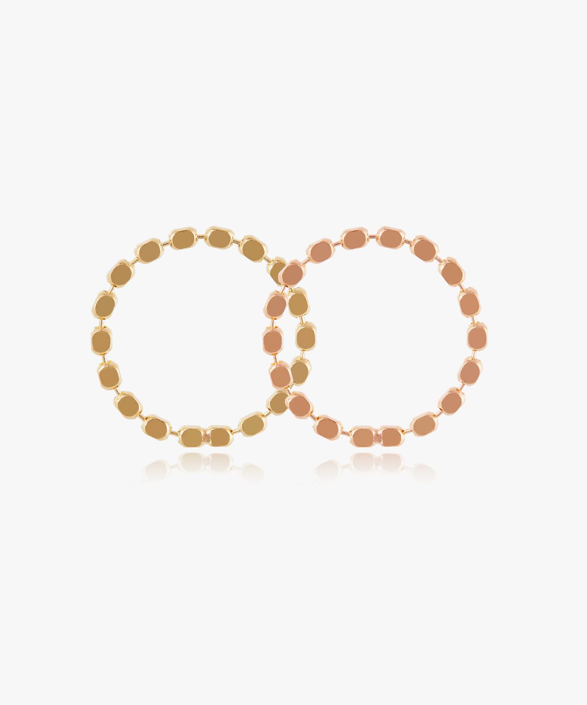 엘렌쥬얼리(HELENE JEWELRY) 14K 스위트 판볼 체인 반지