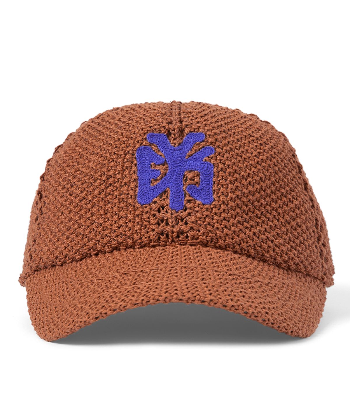 예스아이씨(YESEYESEE) Knit Baseball Cap Brown