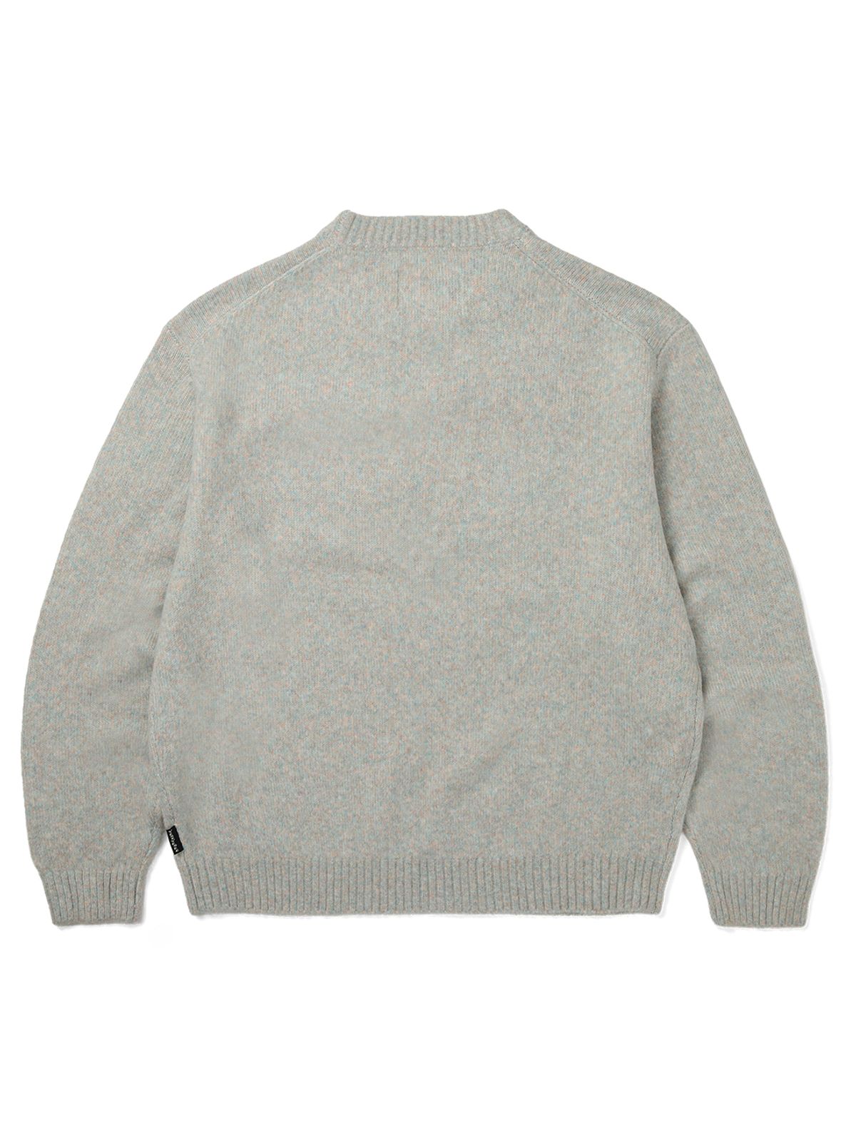 예스아이씨(YESEYESEE) Marble Pattern Logo Knit Pullover Multi